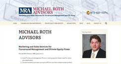 Desktop Screenshot of michaelrothadvisors.com